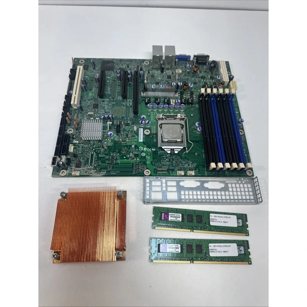 Intel Server Board S3420GP E80883-107 Motherboard Socket 1156 X3450 2.6 Xeon 8GB